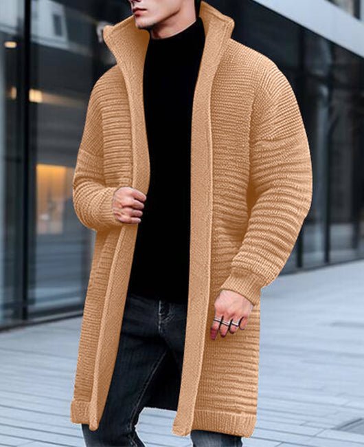 Vesta Boey | Heren Lange Gebreide Vest