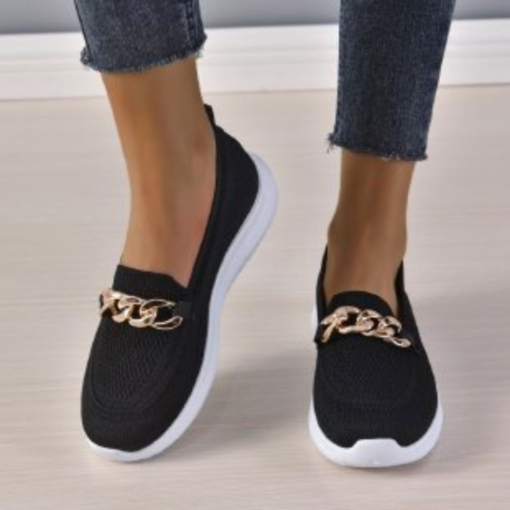 Dámské pletené tenisky Loafer Slip On
