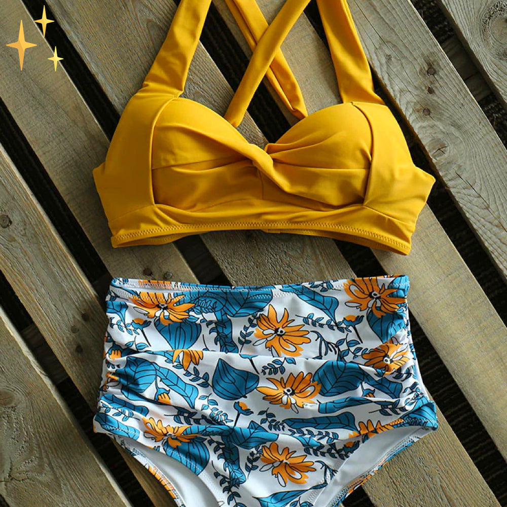 Leonor® | Vídeňské bikiny s vysokým pasem a vysokým poprsím, vhodné pro všechny postavy a velikosti