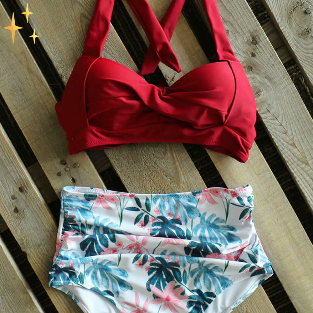 Leonor® | Vídeňské bikiny s vysokým pasem a vysokým poprsím, vhodné pro všechny postavy a velikosti
