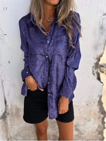 Quinn | Elegantní semišová košile