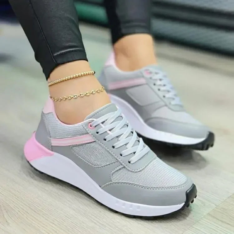 Dámské boty Front Lace Wedge Sneakers