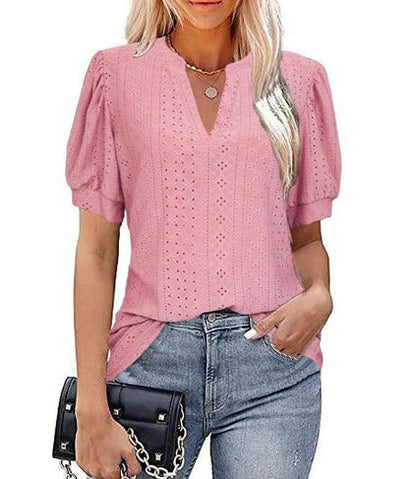 Lena | Elegantní dámská halenka s nadýchanými rukávy