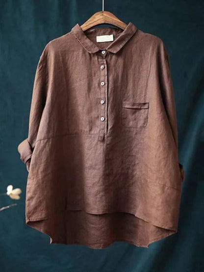 Madeleine | Dámská ležérní halenka s dlouhým rukávem | Button Down