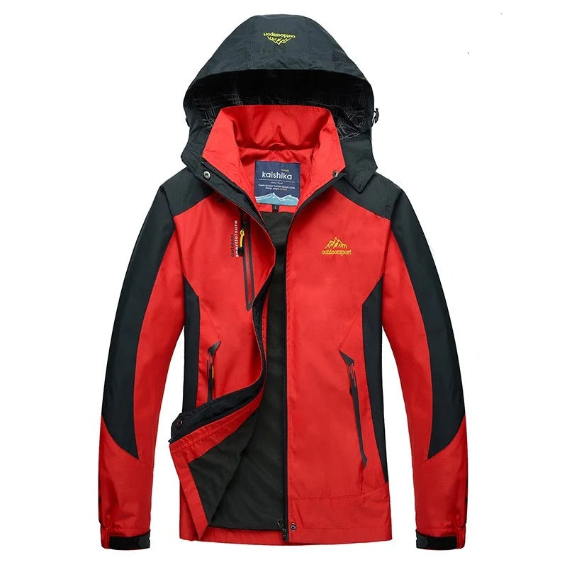 Active Outdoor Stylová nepromokavá lyžařská bunda s kapucí pro ženy | Ideální pro outdoorové aktivity
