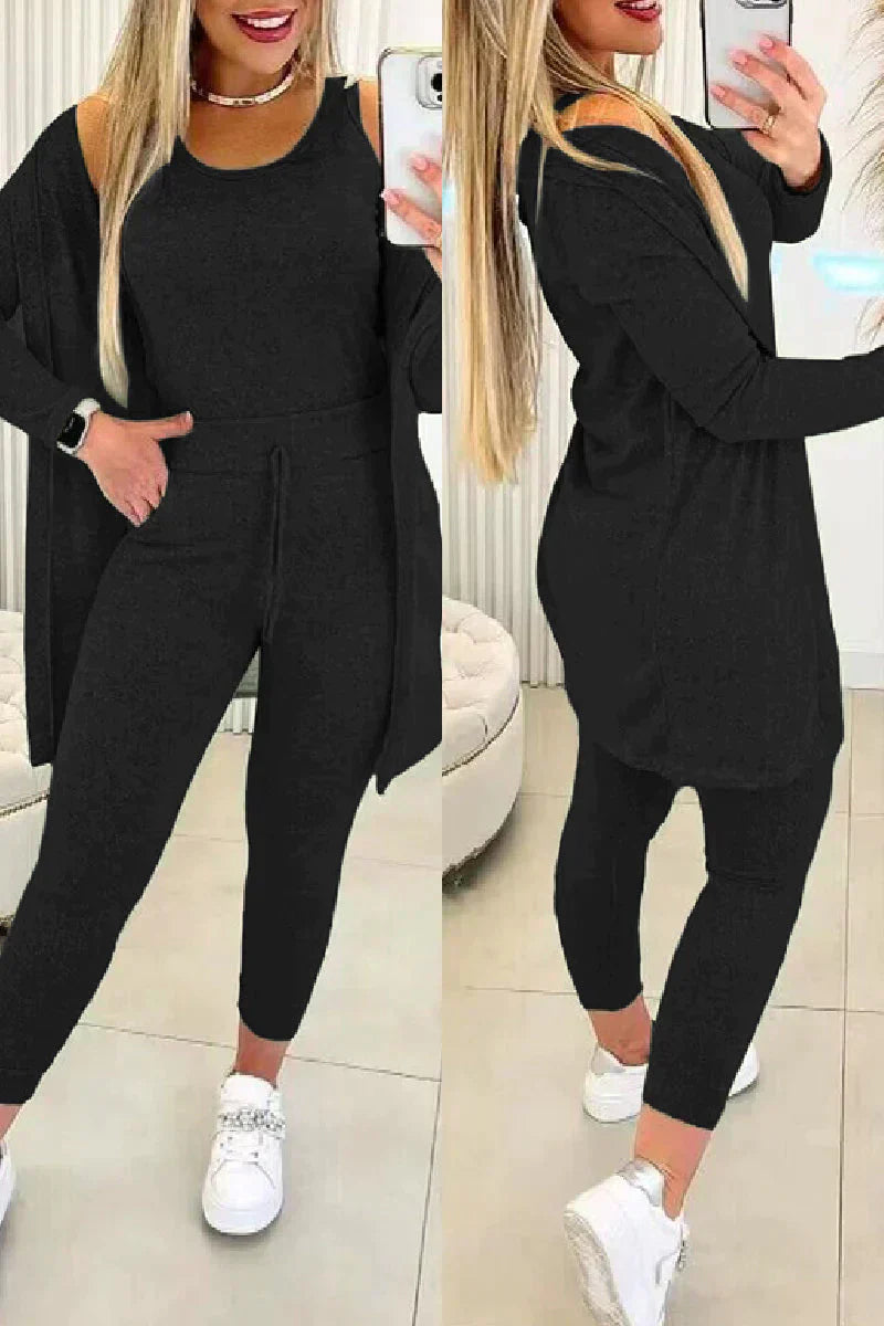 Erica - Stylový 3dílný podzimní set pro ženy