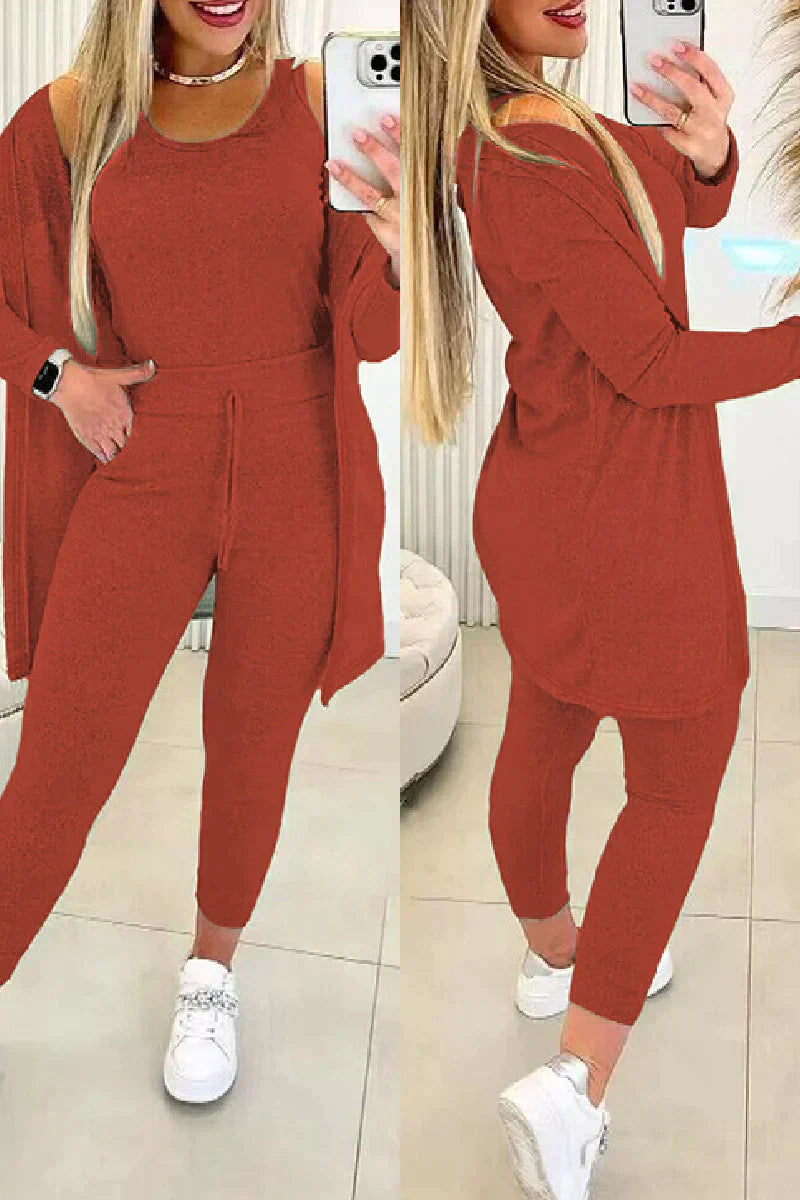 Erica - Stylový 3dílný podzimní set pro ženy