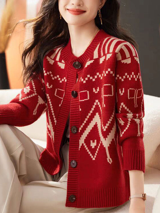 Vesta Finnie | Vesta Casual Ronde Hals Gebreid