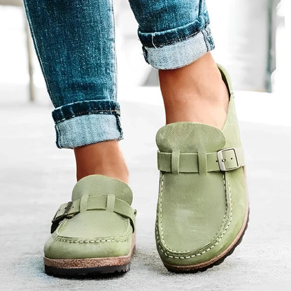 Luiz - Moderní sandály z vintage kůže