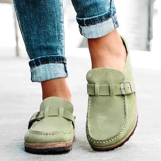 Luiz - Moderní sandály z vintage kůže