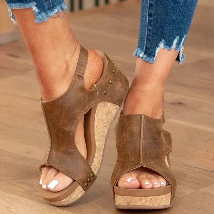 Maeve® | Stylové a pohodlné sandály s klínovým podpatkem