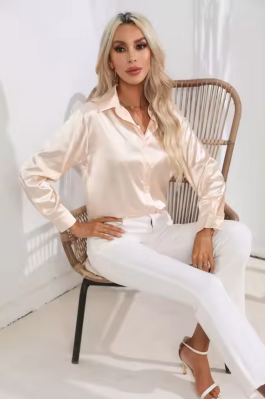 Eline | Luxusní halenka s dlouhými rukávy