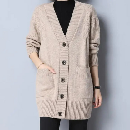 Vesta Annique | Vrouwen Wollen V-Hals Vest