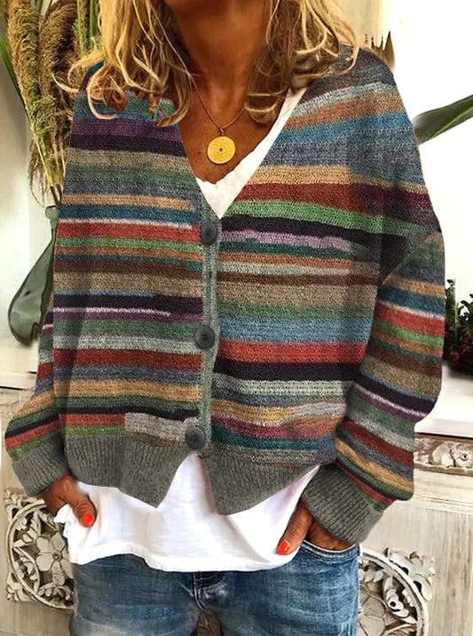 Vesta Vessy | Elegantní potisk trui met lange mouwen