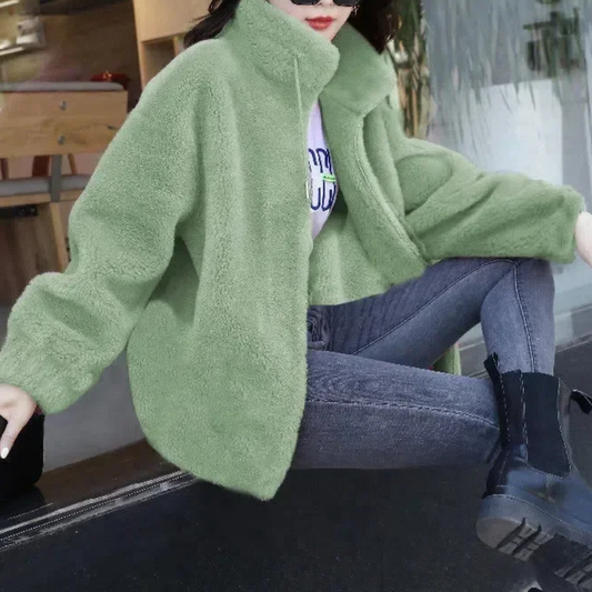Vesta Biene | Oversized Fleecová vesta
