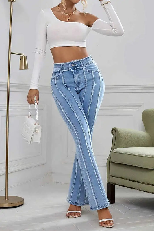 Veronina - Elegantní flanelové džíny pro ženy