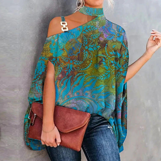 Diana - Vintage halenka s potiskem