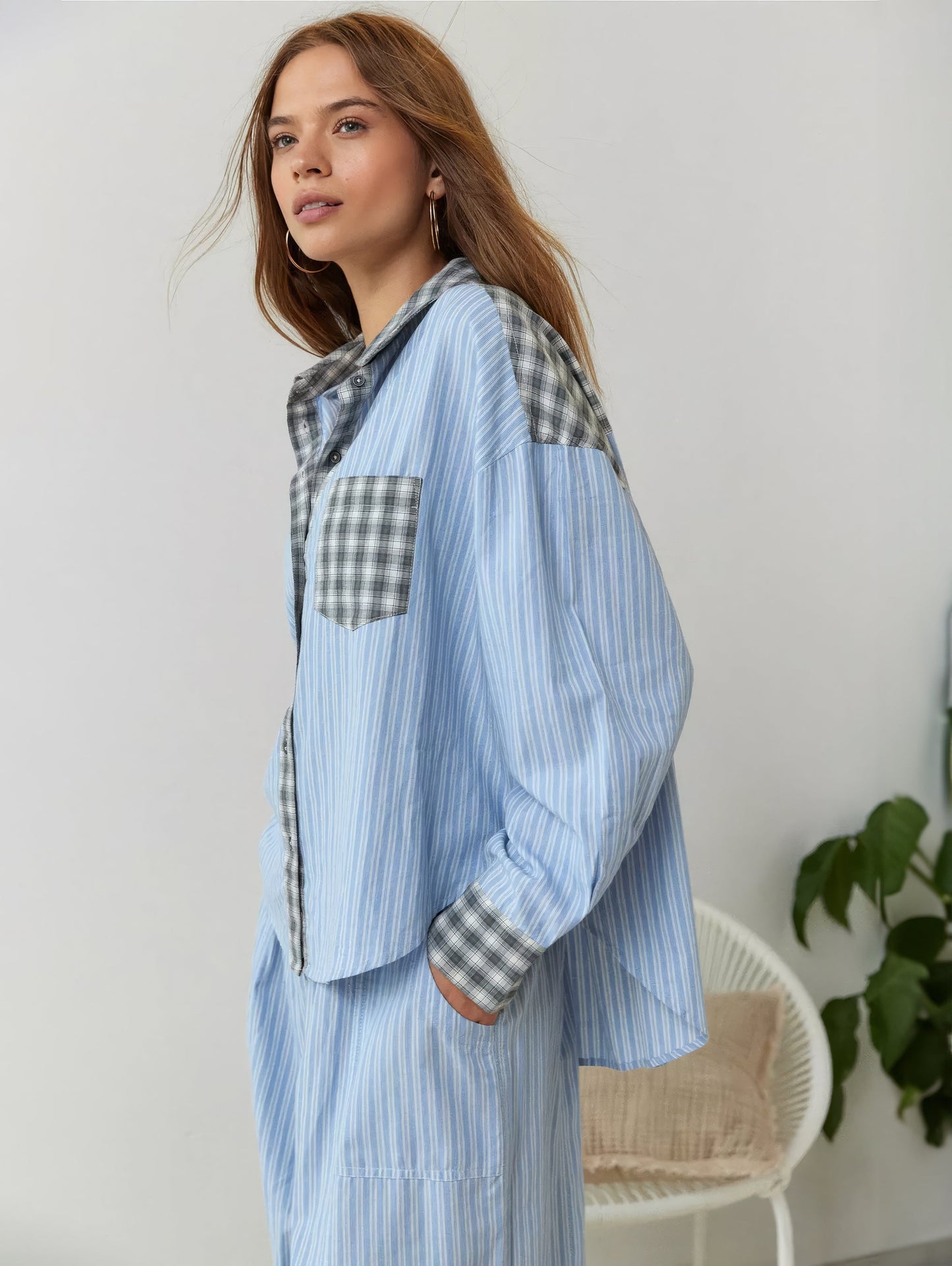 Heidi fashion - Útulné noci s klasickým pyžamovým setem