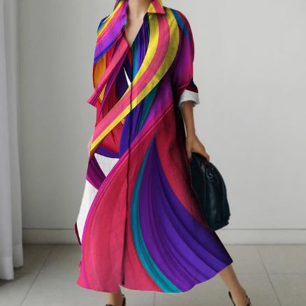 Marjorie - Elegantní košilové šaty pro ženy