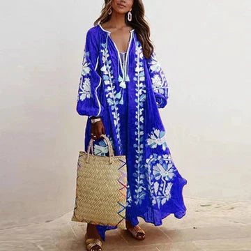 Bridgett - Oversized šaty s vintage potiskem