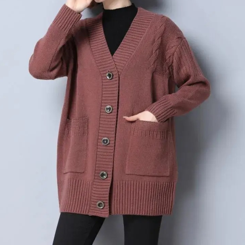Vesta Annique | Vrouwen Wollen V-Hals Vest