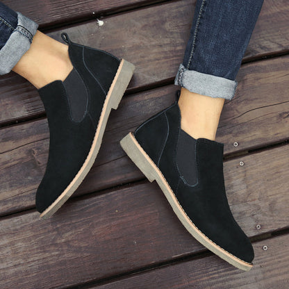 Pánské podzimní boty v retro stylu Pull-On