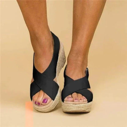 Karen® | Elegantní sandály v espadrilkách Chic