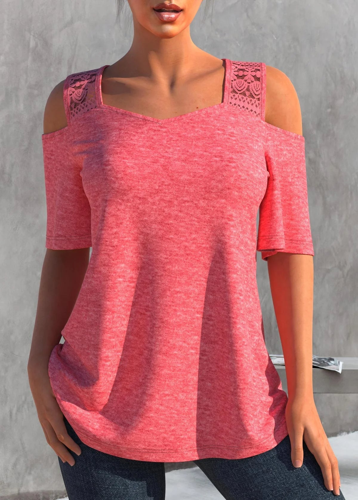 Vardi Dante™ Lana Plus Size Top | Summery & Cool