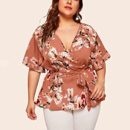 Vardi Dante™ Fenna Plus-Size Top | Barevný a univerzální top