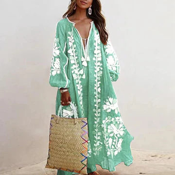 Bridgett - Oversized šaty s vintage potiskem