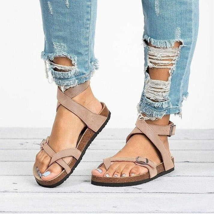 Ursula® | Elegantní sandály s koženými pásky