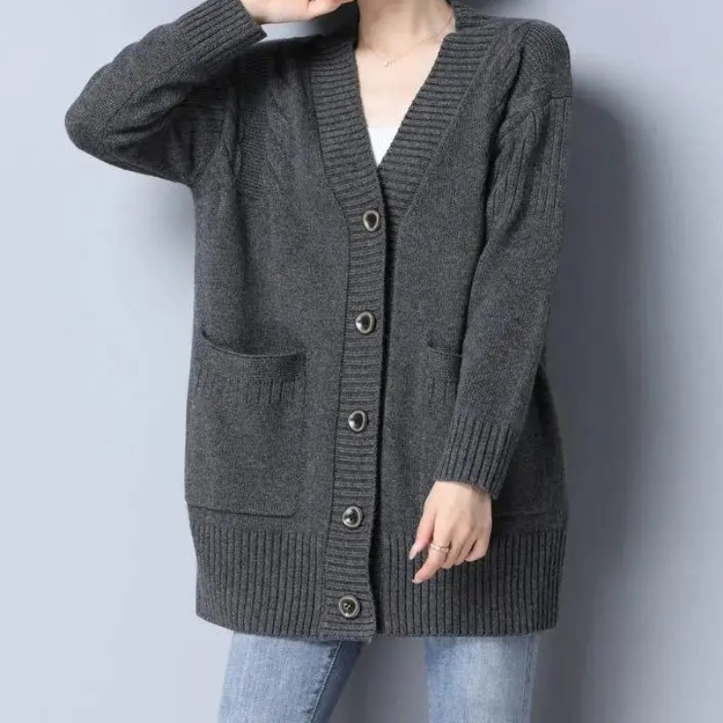 Vesta Annique | Vrouwen Wollen V-Hals Vest
