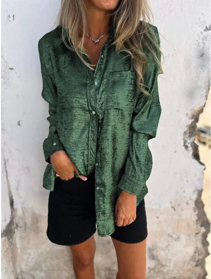 Quinn | Elegantní semišová košile