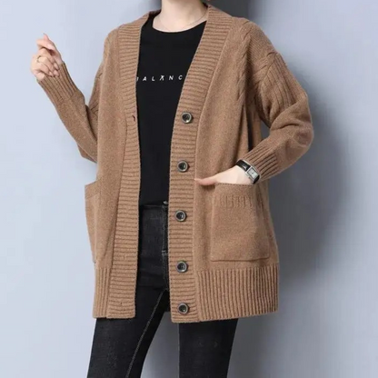 Vesta Annique | Vrouwen Wollen V-Hals Vest