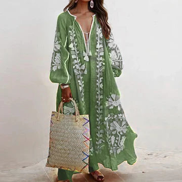 Bridgett - Oversized šaty s vintage potiskem