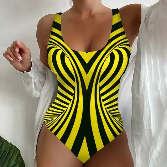 LolaBeach - Plavky s potiskem zebry