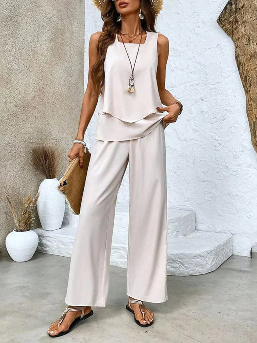 Mia | Elegantní dvoudílná letní souprava