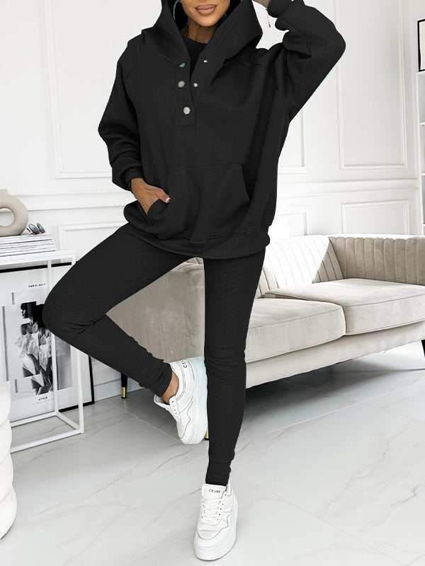 Ava™ | Lässiger und bequemer Sweatshirtanzug - mikina s krátkým rukávem
