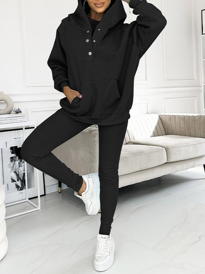 Ava™ | Lässiger und bequemer Sweatshirtanzug - mikina s krátkým rukávem