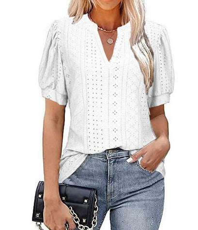 Lena | Elegantní dámská halenka s nadýchanými rukávy