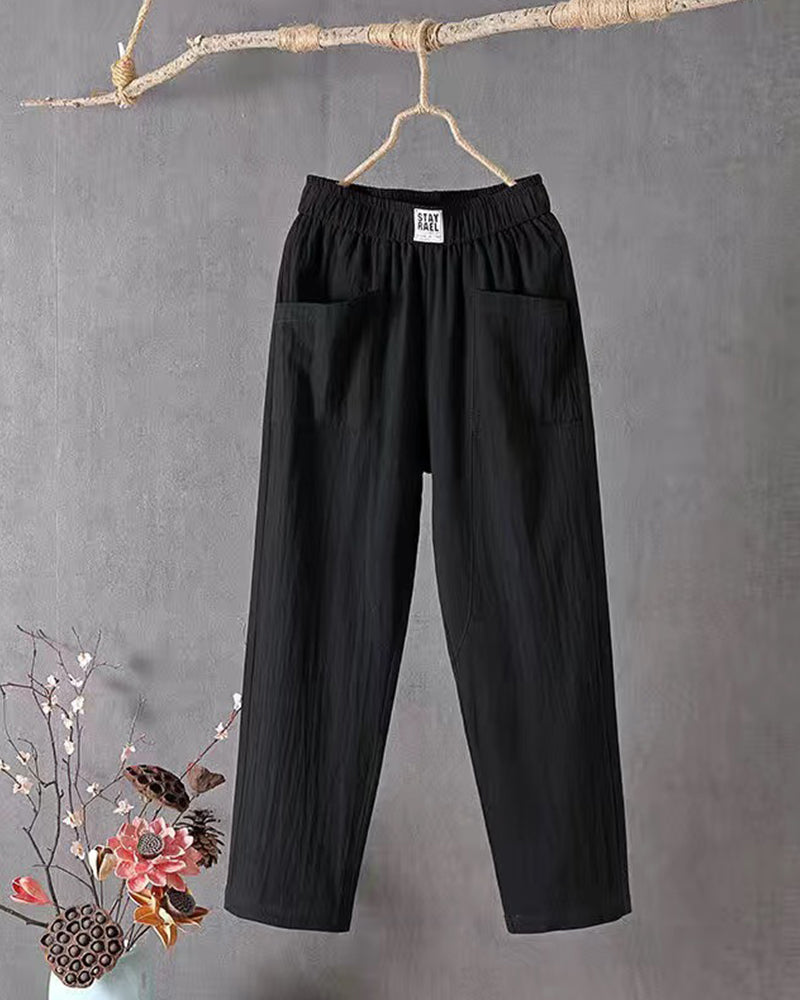 Stylové a elegantní celkové kalhoty