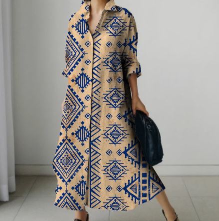 Marjorie - Elegantní košilové šaty pro ženy