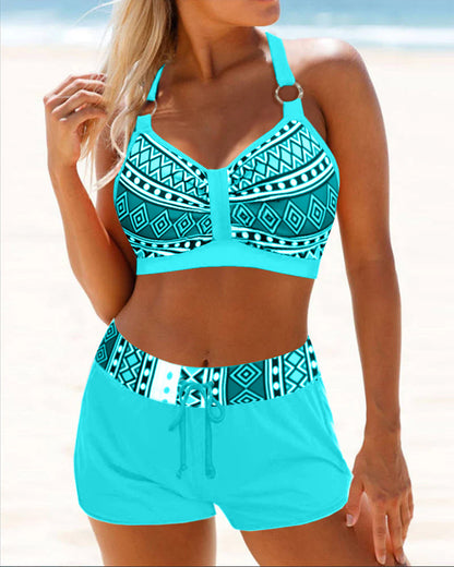 Karol® | Bikiny s vysokým pasem a šortkami