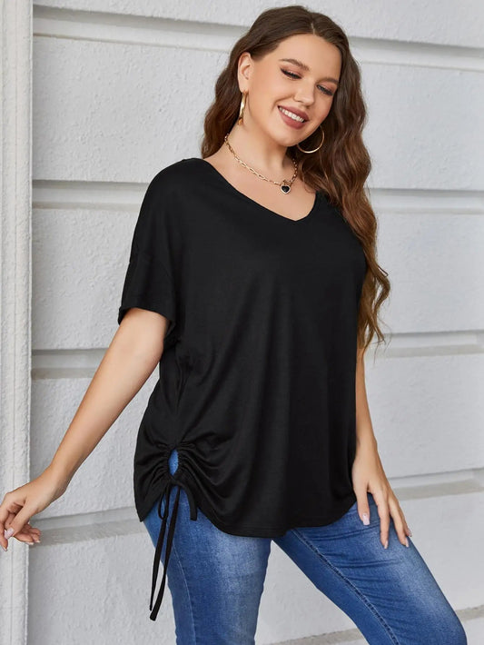 Vardi Dante™ Mila Plus-Size Top | Volné a módní oblečení