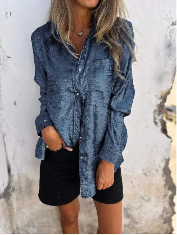Quinn | Elegantní semišová košile