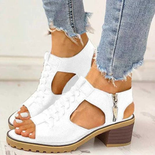 Chloe - Sandály na zip