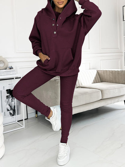 Ava™ | Lässiger und bequemer Sweatshirtanzug - mikina s krátkým rukávem