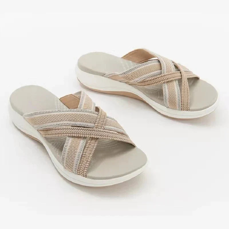 Valentina® | Dámské sandály na platformě s gumičkou
