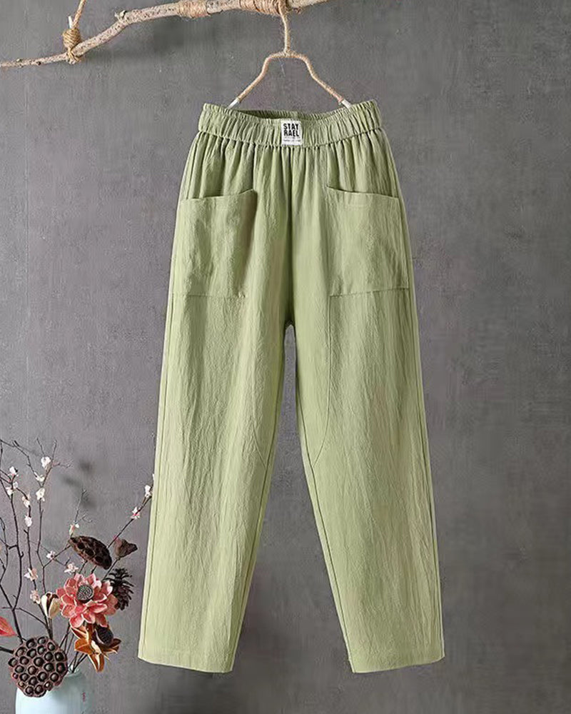 Stylové a elegantní celkové kalhoty