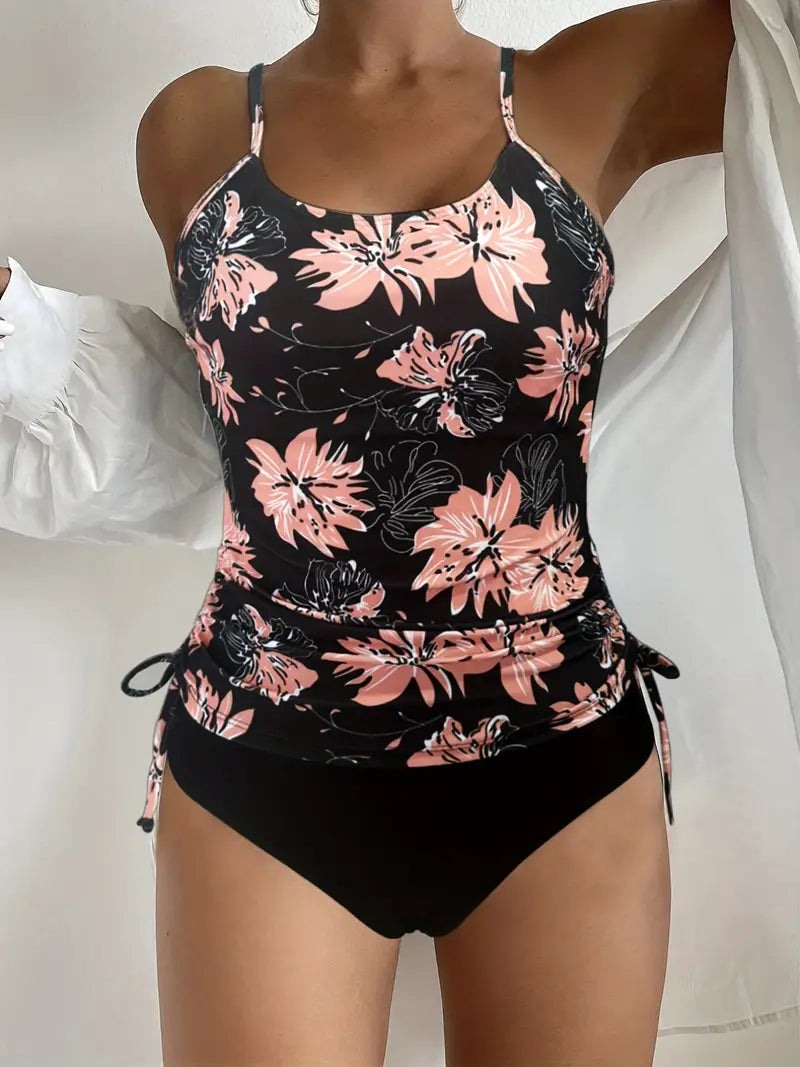 Stylové bikiny s květinovým vzorem